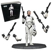 Star Wars White Clone Trooper Deluxe Statue